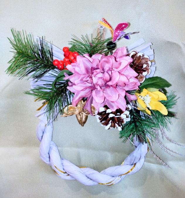 12/16トロッケンゲビンデ・ミニしめ縄飾り 001