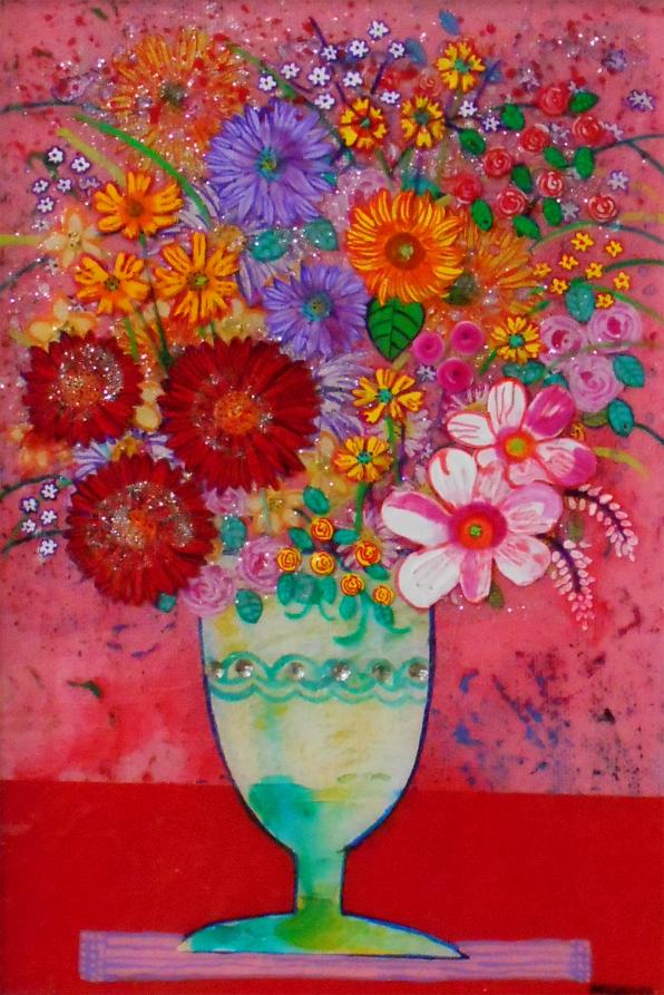 アクリル絵具で描く楽しい絵画教室　１１月２４日（月）