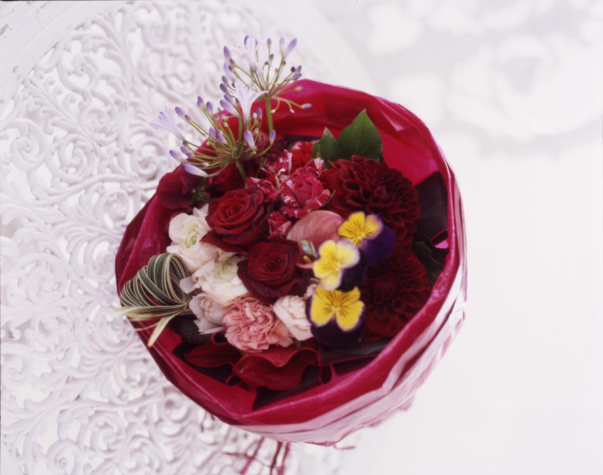 （シュミアン・２５０５）季節のブーケ作り　１２／２２