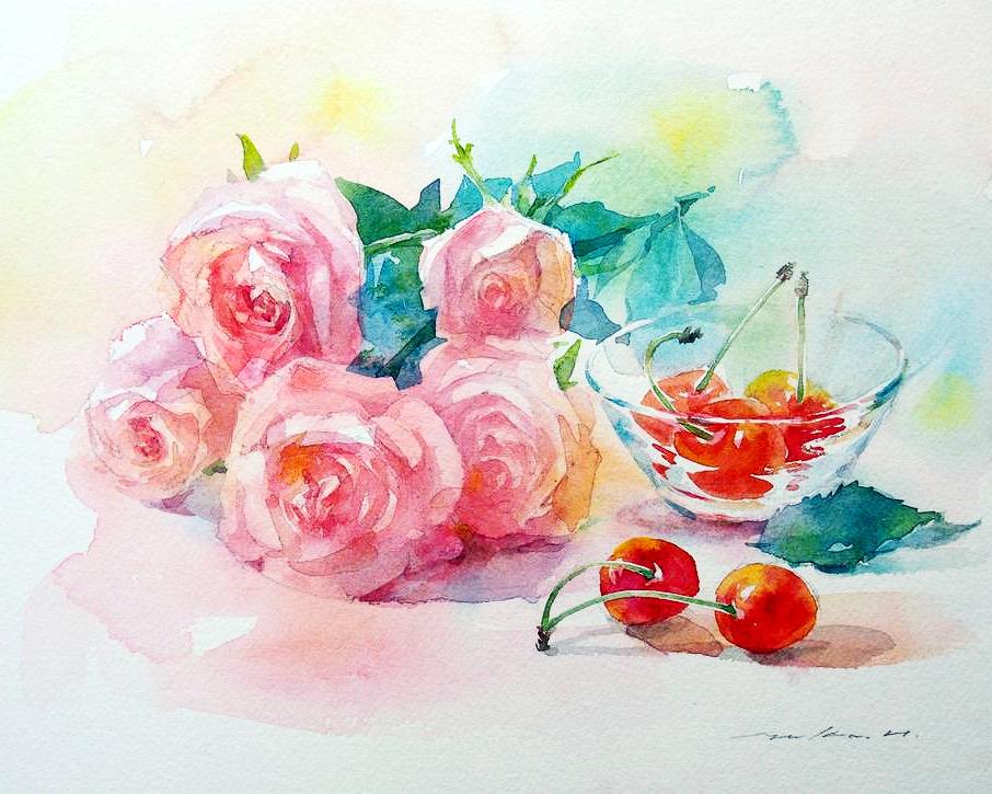 はじめての水彩画