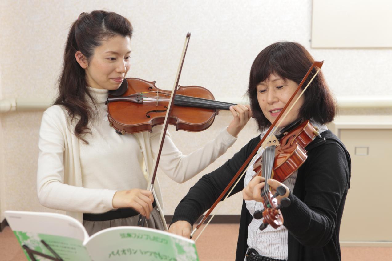 【５月からの新講座】楽しいバイオリン教室〈個人レッスン〉◇１５：００～