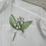 【４／２９（水・祝）近鉄百貨店橿原店４０周年記念１日講習会】～ミュゲの日に願いを込めて～幸せを運ぶスズランのブローチ