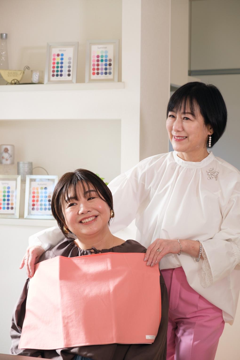 【５／９（土）１日講習会】パーソナルカラー診断～もう迷わない！今日から色選びが楽しくなるプライベートレッスン～