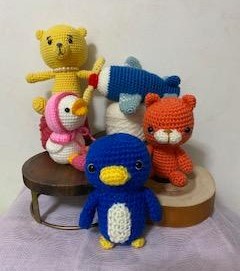 初心者さんから楽しめるあみぐるみ教室