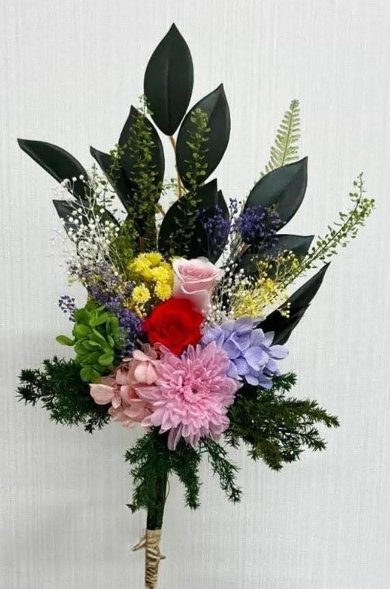 ４／２４プリザーブドフラワー仏花