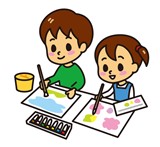 ７／２８夏休みちびっこお絵描き