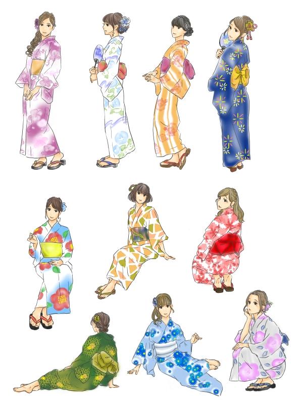 この夏・浴衣を着てみよう（金曜日）